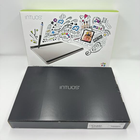 Wacom Intuos CTH-680 Creative Pen & Touch Tablet With Box Tested - Picture 3 of 13